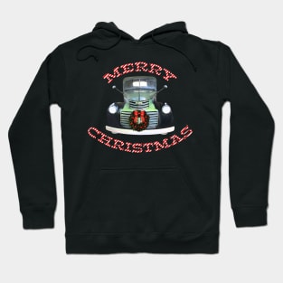 Vintage GMC Pickup Truck Christmas Design Hoodie